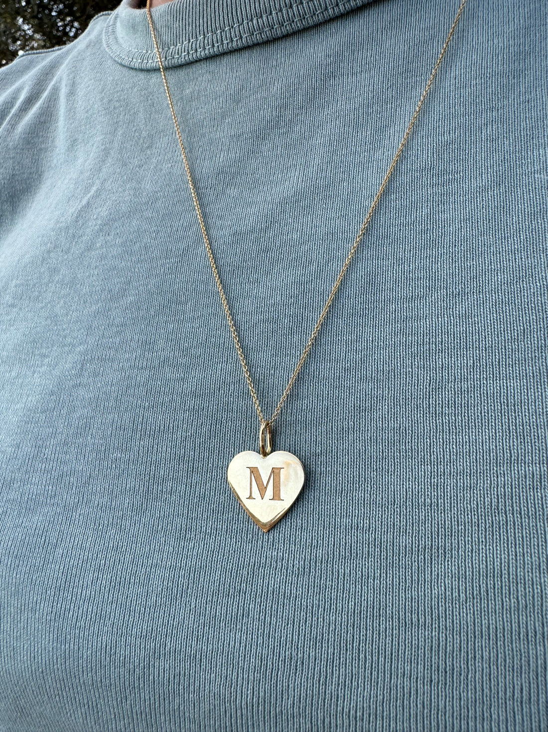 Astrid Solid Heart, 18k Gold