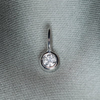 Greta Diamond Pendant, Yellow Gold / White Gold