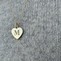 Astrid Solid Heart, 18k Gold