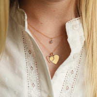 Astrid Solid Heart, 18k Gold