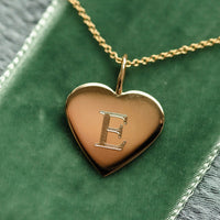 Astrid Solid Heart, 18k Gold